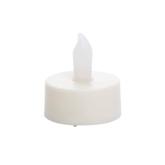 slide 1 of 6, Ivory Led Twist Flame Tealight Candles, 4ct. By Ashland, 4 ct