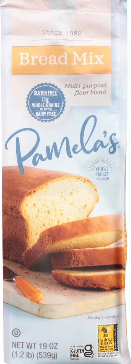 slide 7 of 9, Pamela's Bread Mix 19 oz, 19 oz