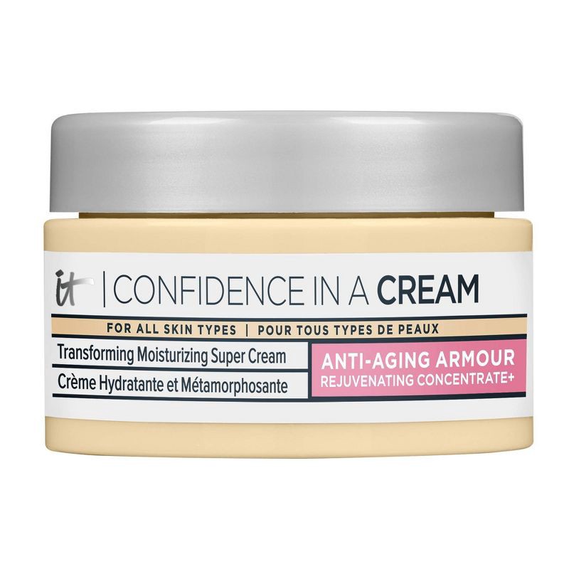 slide 1 of 4, IT Cosmetics Confidence In A Cream Anti-Aging Face Moisturizer - 0.5 fl oz - Ulta Beauty, 0.5 fl oz