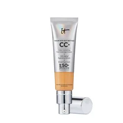 IT Cosmetics CC+ Cream - Extra Tan Warm - 1.08 fl oz - Ulta Beauty: Full Coverage, Anti-Aging, Sun Protection