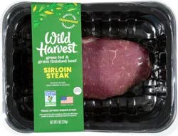 Wild Harvest Grass Fed/finsh Beef Sirloin Steak