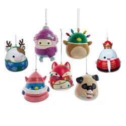 Squishmallow Ornament 7 Ast