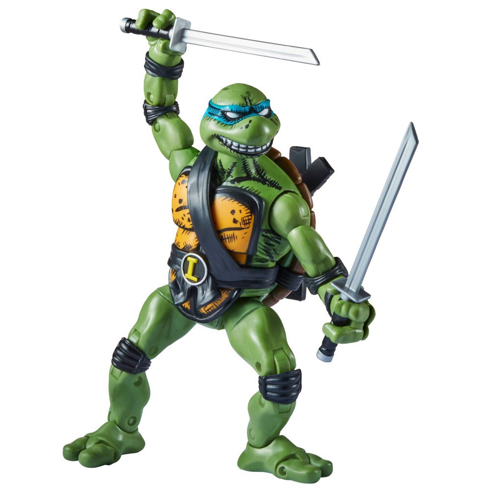slide 2 of 10, Teenage Mutant Ninja Turtles and Street Fighter Action Figures - Leo vs. Ryu, 1 ct