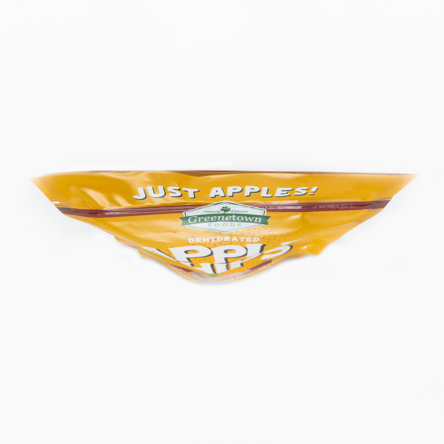 slide 5 of 5, Dehydrated Natural Apple Chips 3 ounce bag, 3 oz