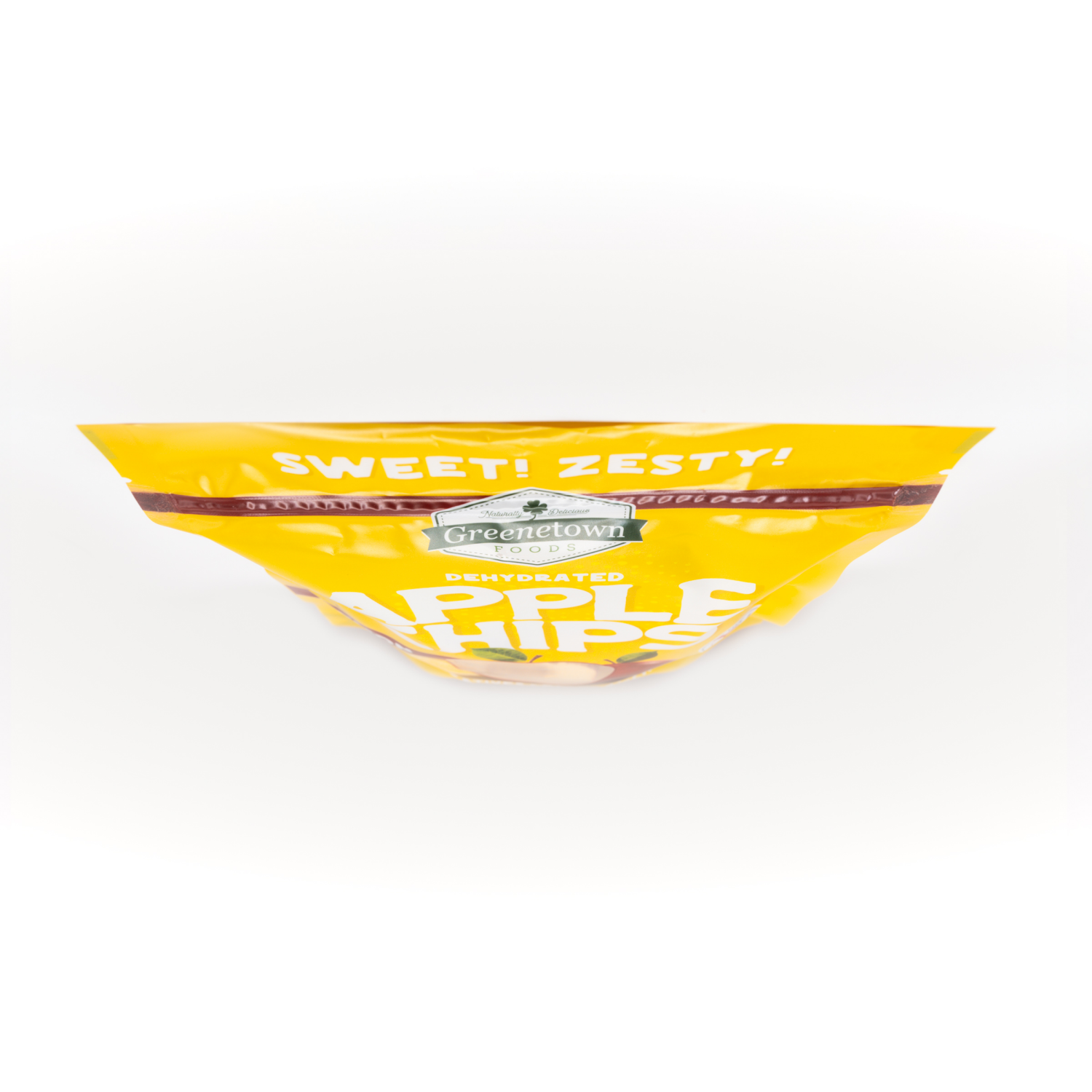 slide 5 of 5, Dehydrated Lemon Apple Chips 3 ounces bag, 3 oz