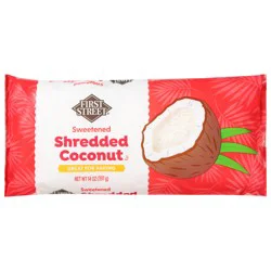 First Street Sweetened Shredded Coconut