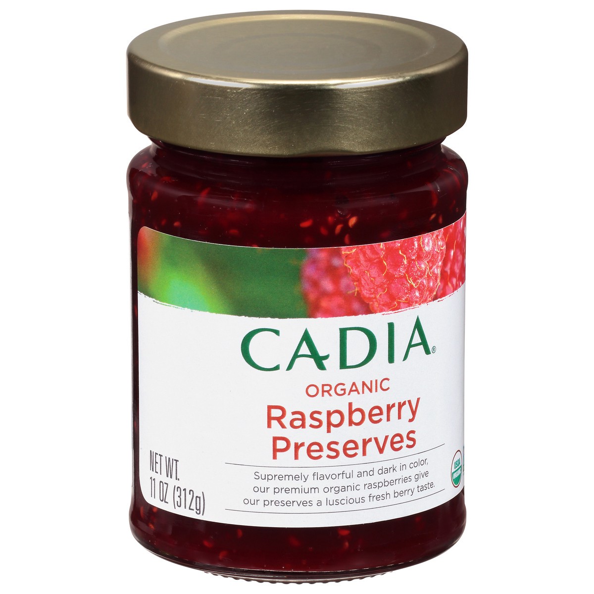 slide 2 of 9, Cadia Organic Raspberry Preserves 11 oz, 11 oz