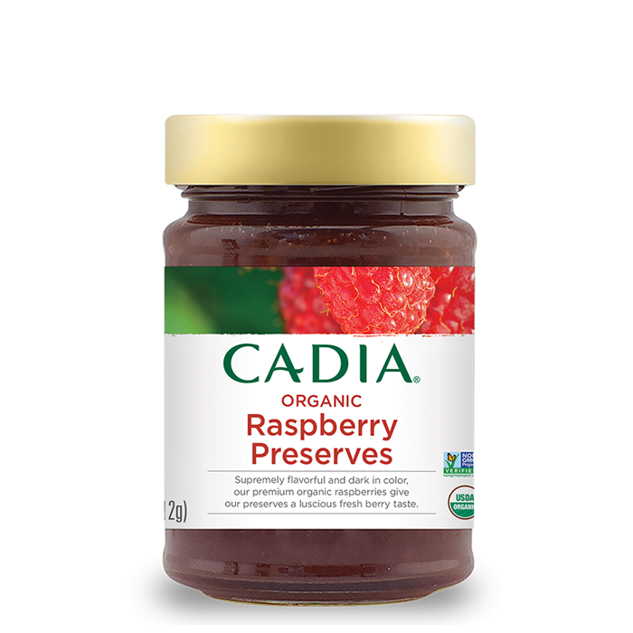 slide 1 of 1, Cadia Organic Raspberry Preserves, 11 oz