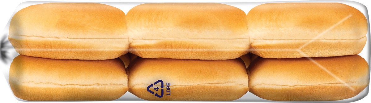 slide 2 of 11, Bunny Bread Hamburger Buns, Enriched Sliced White Bread Hamburger Buns, 12 Count, 1 ct