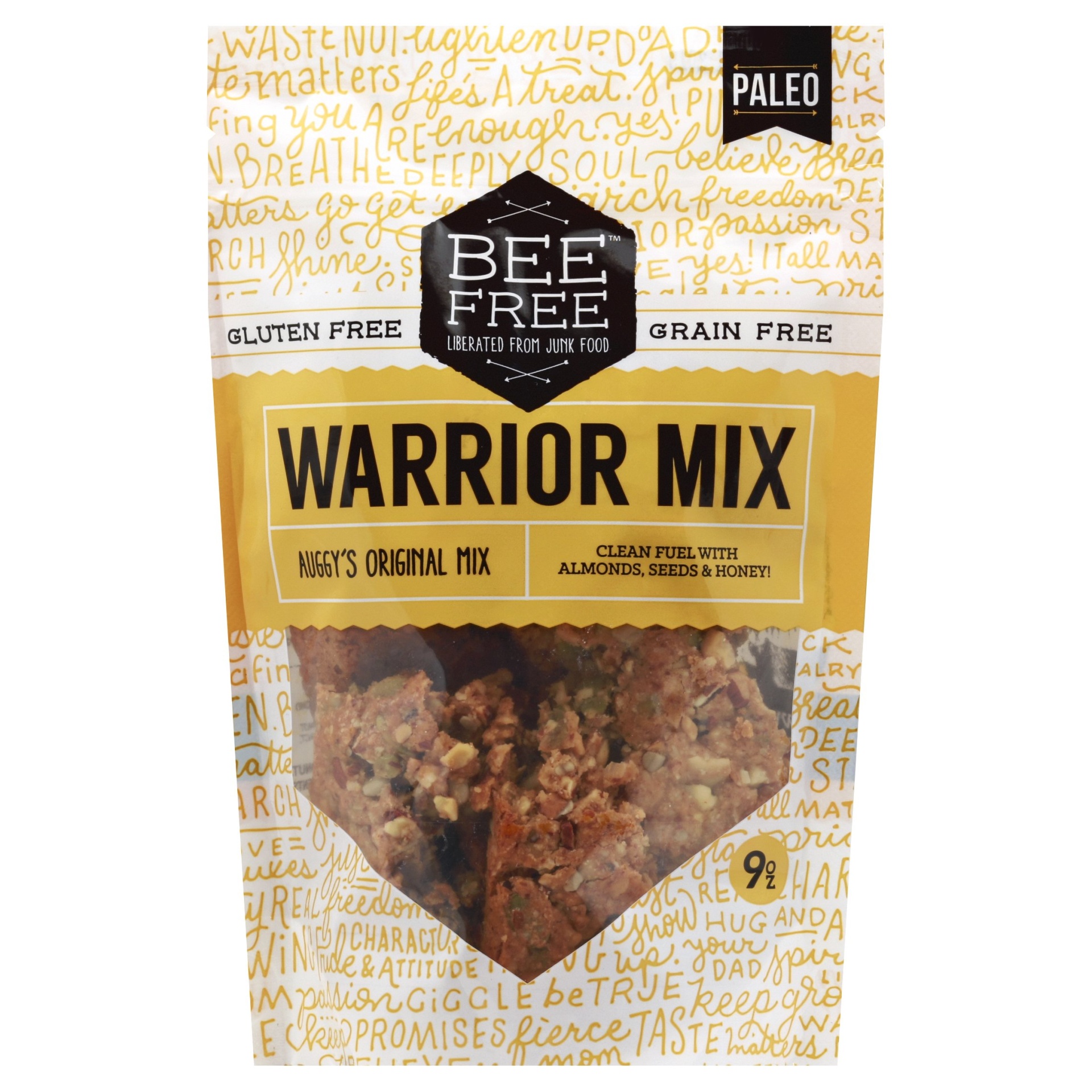 slide 1 of 3, BeeFree Warrior Mix Auggy's Original Mix, 9 oz