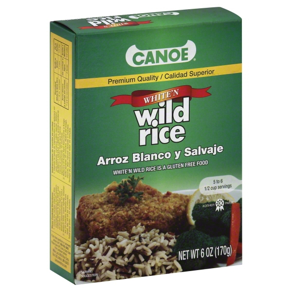 slide 1 of 5, Canoe White'n Wild Rice, 6 oz