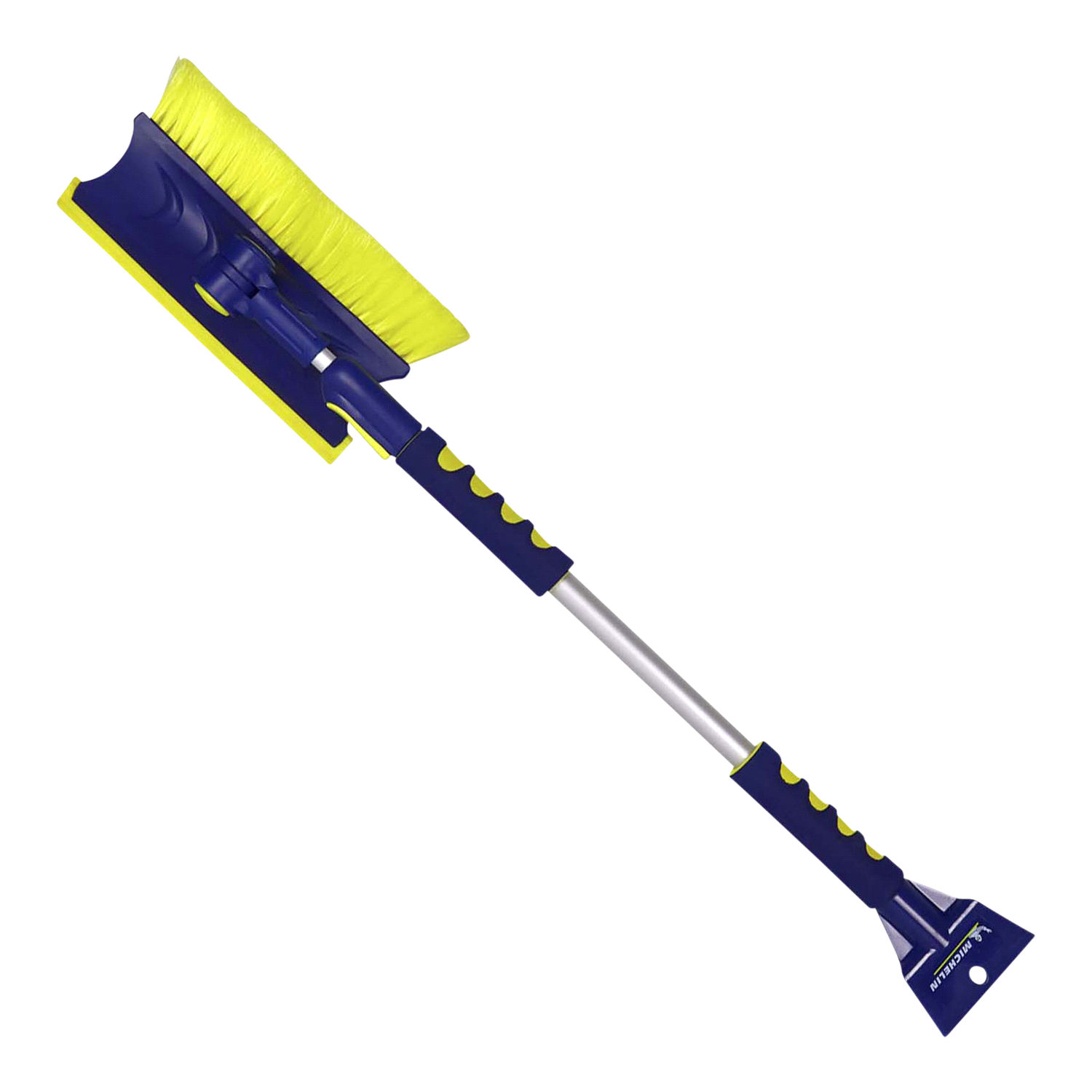 slide 1 of 1, Michelin Colossal 50" Extendable Snow Brush, Scraper & Ice Chipper, 50 in