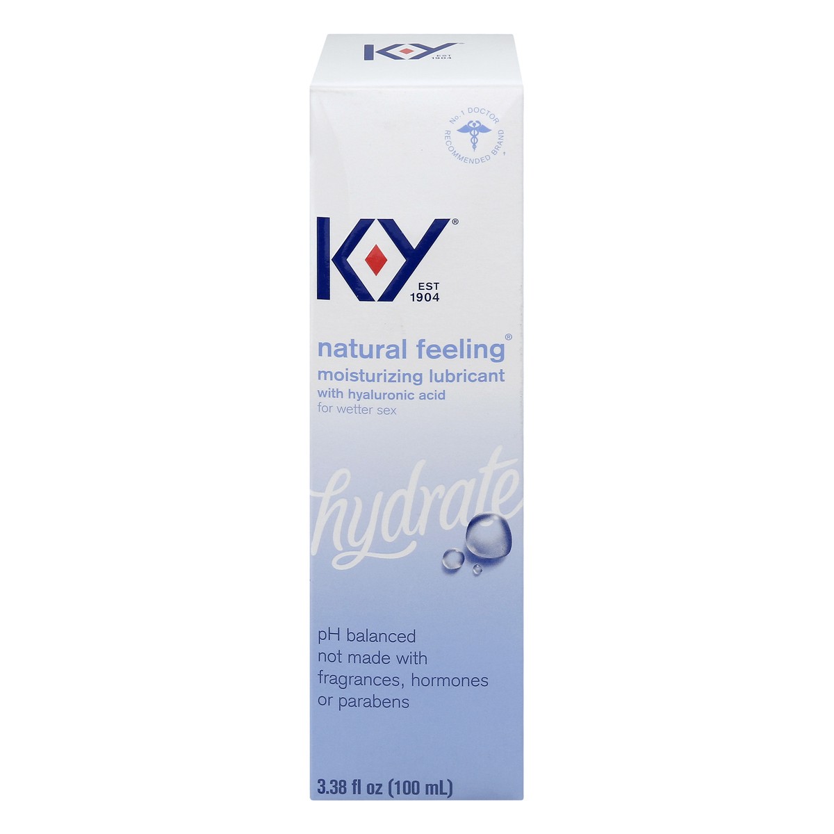 slide 1 of 12, K-Y Natural Feeling Hydrate Lubricant 3.38 oz, 3.38 oz