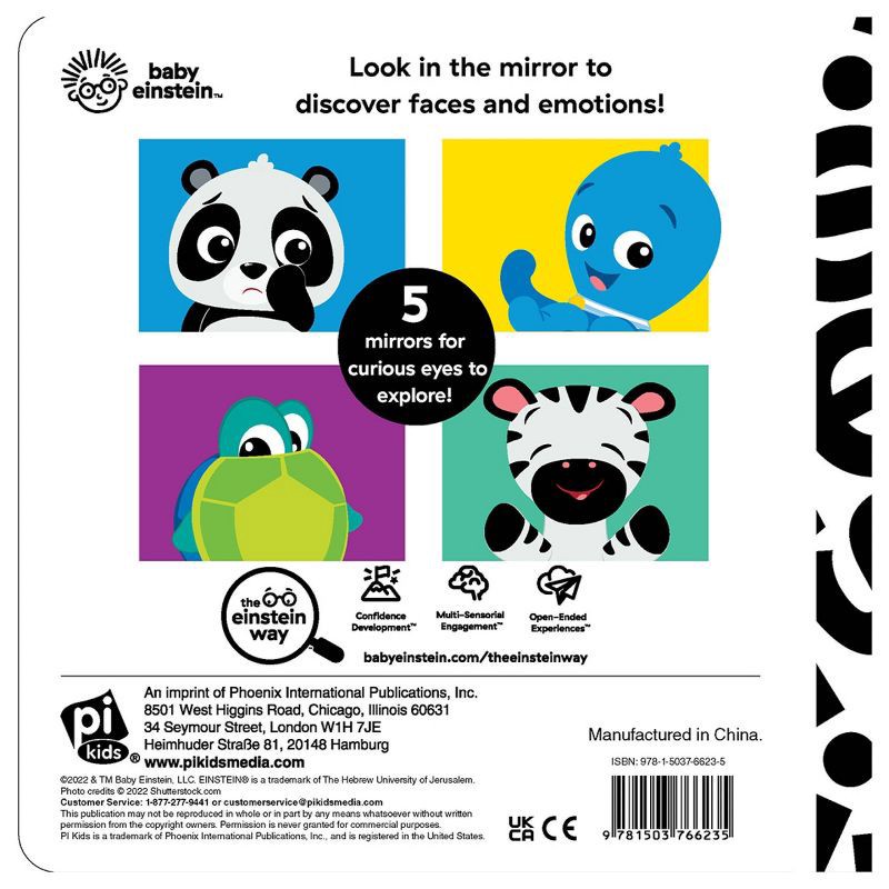 slide 4 of 4, Baby Einstein - My First Feelings Mirror (Board Book), 1 ct