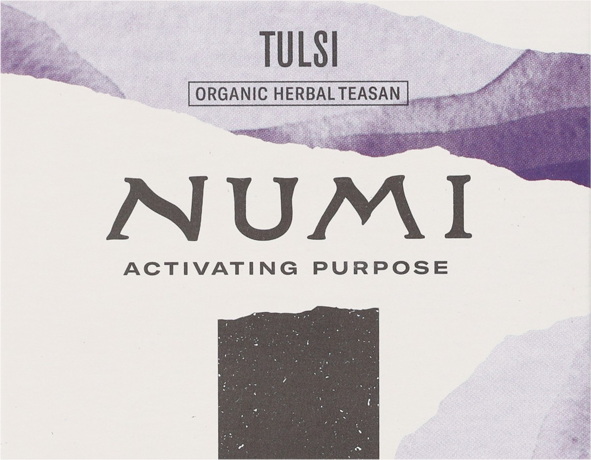 slide 8 of 13, Numi Organic Tulsi Herbal Teasan 16 ea, 16 ct