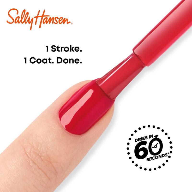 slide 5 of 9, Sally Hansen Insta-Dri Nail Polish - 66 The Queens Velvet - 0.31 fl oz, 0.31 fl oz