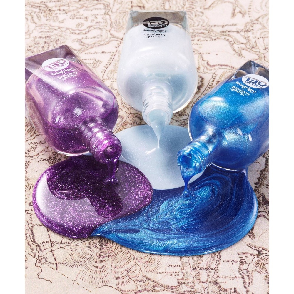 slide 8 of 9, Sally Hansen Miracle Gel x The School for Good and Evil Nail Polish - 891 The Storian - 0.5 fl oz, 1 fl oz