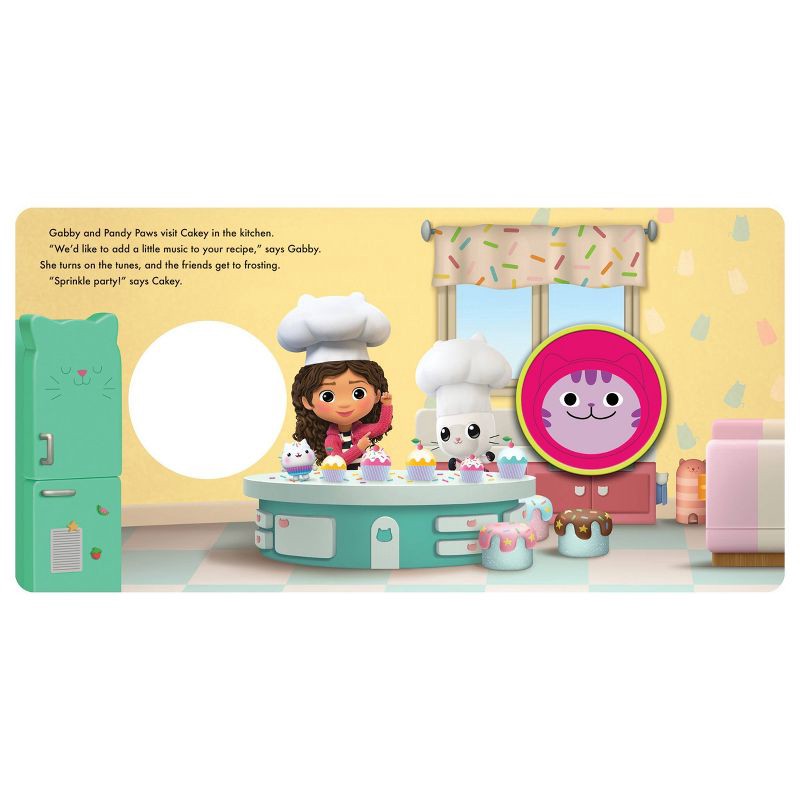 slide 3 of 4, Gabby's Dollhouse - A-meow-zing Music! Squishy Button Sound Book (Board Book), 1 ct