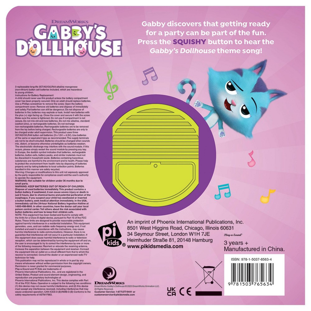 DreamWorks Gabby's Dollhouse: First Look and Find (Board Books