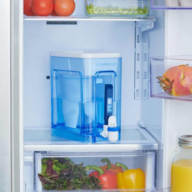 slide 2 of 9, Zerowater 22 Cup Ready Read Water Filtration Dispenser, 1 ct