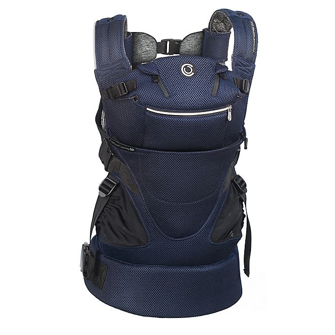 slide 1 of 10, Contours Journey GO 5-in-1 Baby Carrier - Navy, 1 ct