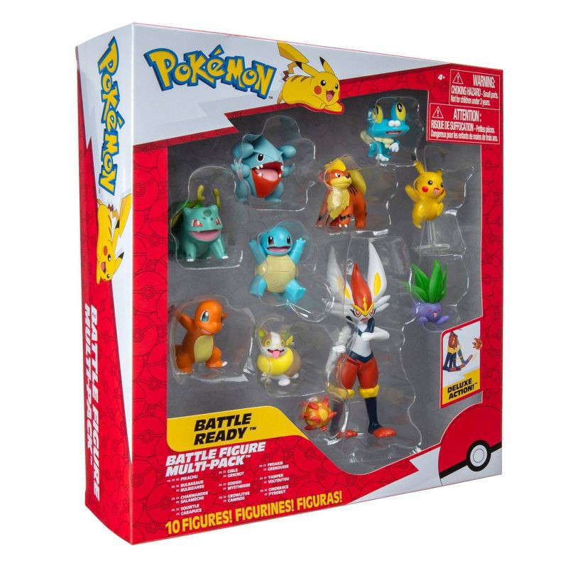 Pokemon Battle Figure Multipack 10pk (Target Exclusive) 10 ct | Shipt