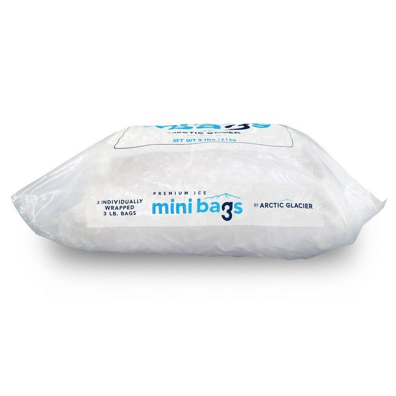 slide 3 of 3, Arctic Glacier Artic Glacier Mini Ice Bag - 9lb, 9 lb