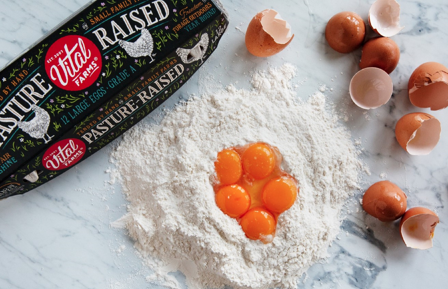 slide 3 of 7, Vital Farms Large Pasture-Raised Eggs 12 ea, 12 ct