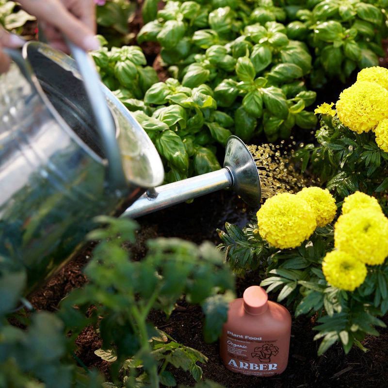 slide 5 of 8, Arber 8oz Organic Plant Food Concentrate: All-Season Nutrient Mix, Patio & Lawn Care, 3-2-1 NPK, 100 sq ft Coverage, 8 oz, 100 sq ft