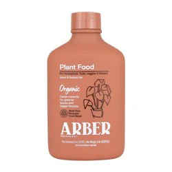 Arber 8oz Organic Plant Food Concentrate: All-Season Nutrient Mix, Patio & Lawn Care, 3-2-1 NPK, 100 sq ft Coverage
