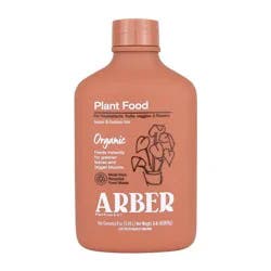 Arber 8oz Organic Plant Food Concentrate: All-Season Nutrient Mix, Patio & Lawn Care, 3-2-1 NPK, 100 sq ft Coverage