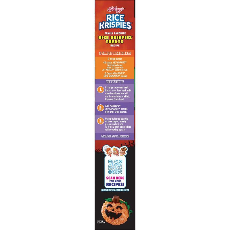 slide 4 of 9, Kellogg's Rice Krispies Shocking Orange Cereal - 12oz, 12 oz