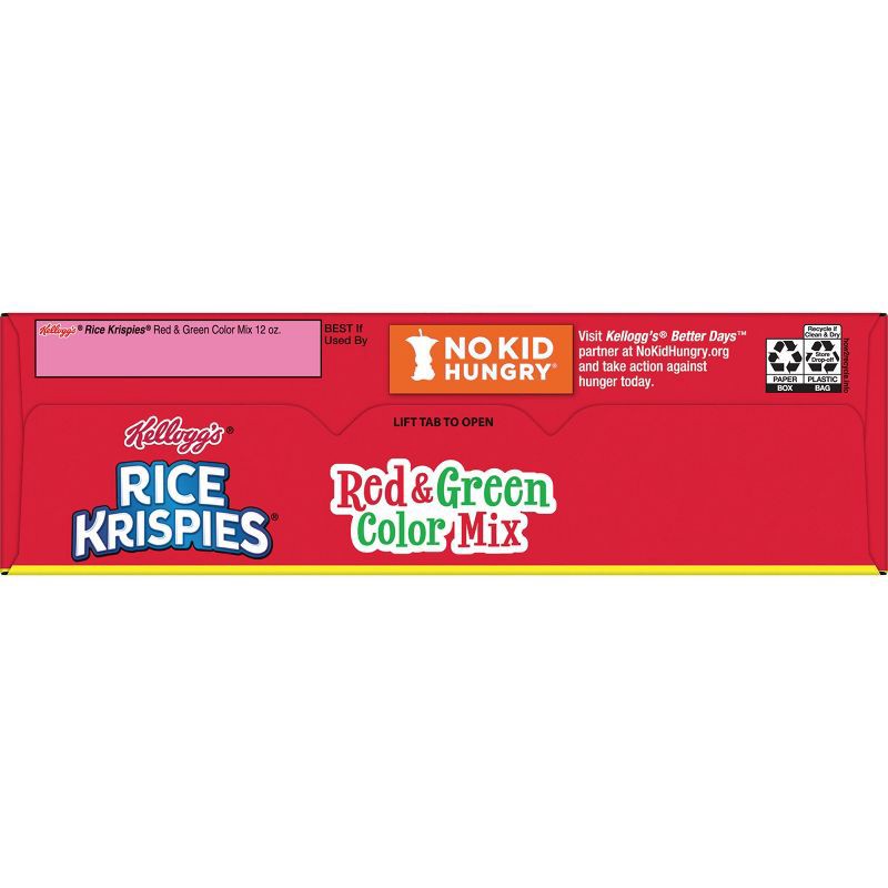 slide 6 of 9, Kellogg's Rice Krispies Holiday Colors Cereal - 12.0oz, 12.0 oz