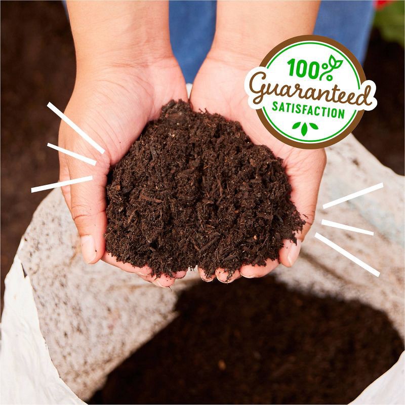 slide 8 of 12, Back to the Roots 25.7qt Organic Garden Soil Premium Blend For in Ground Planting, 25.7 qt