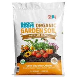 Back to the Roots 25.7qt Organic Garden Soil Premium Blend For in Ground Planting