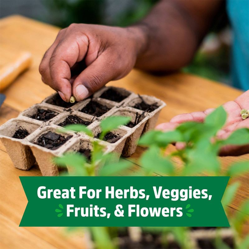 slide 8 of 11, Back to the Roots Organic & Plantable Greenhouse Germination Kit 12 Cell, 1 ct