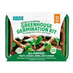 Back to the Roots Organic & Plantable Greenhouse Germination Kit 12 Cell