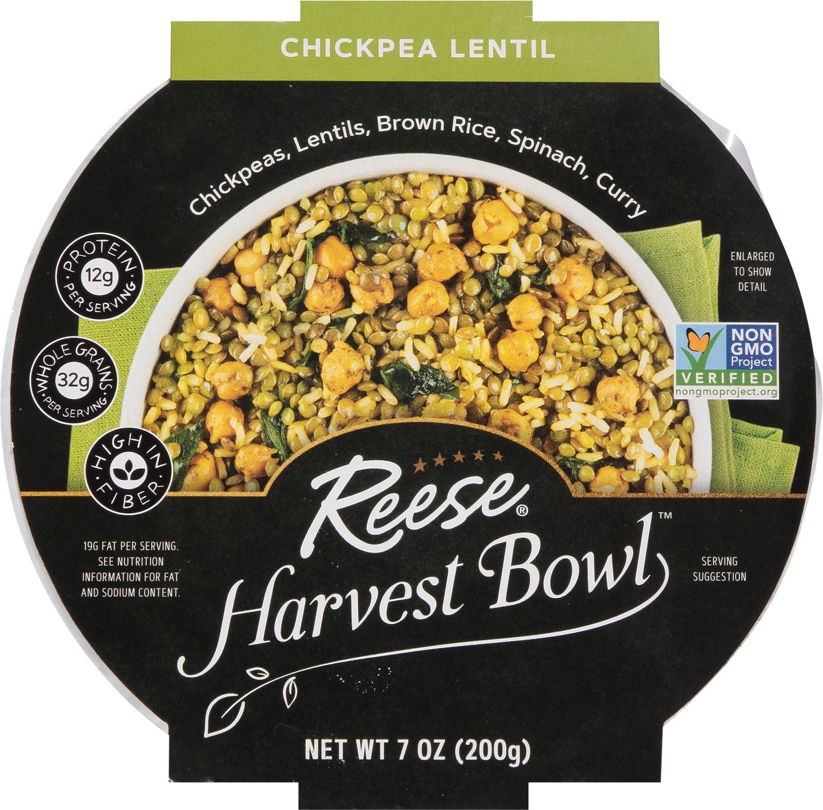 slide 11 of 11, Reese Chickpea Lentil Harvest Bowl 7 oz, 7 oz