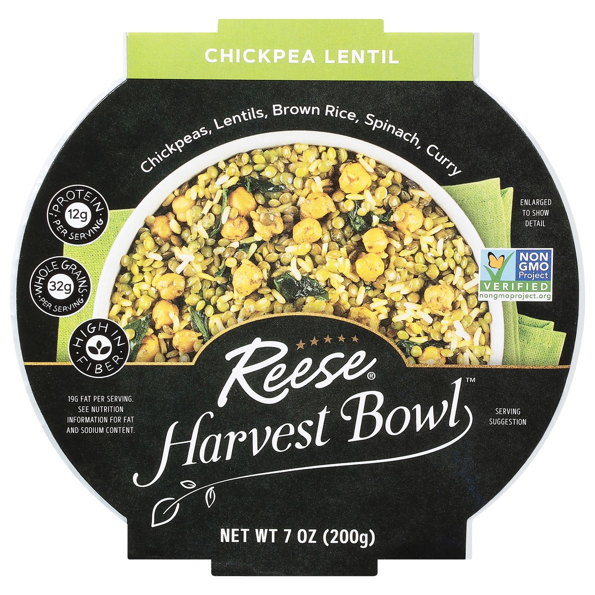 slide 4 of 11, Reese Chickpea Lentil Harvest Bowl 7 oz, 7 oz