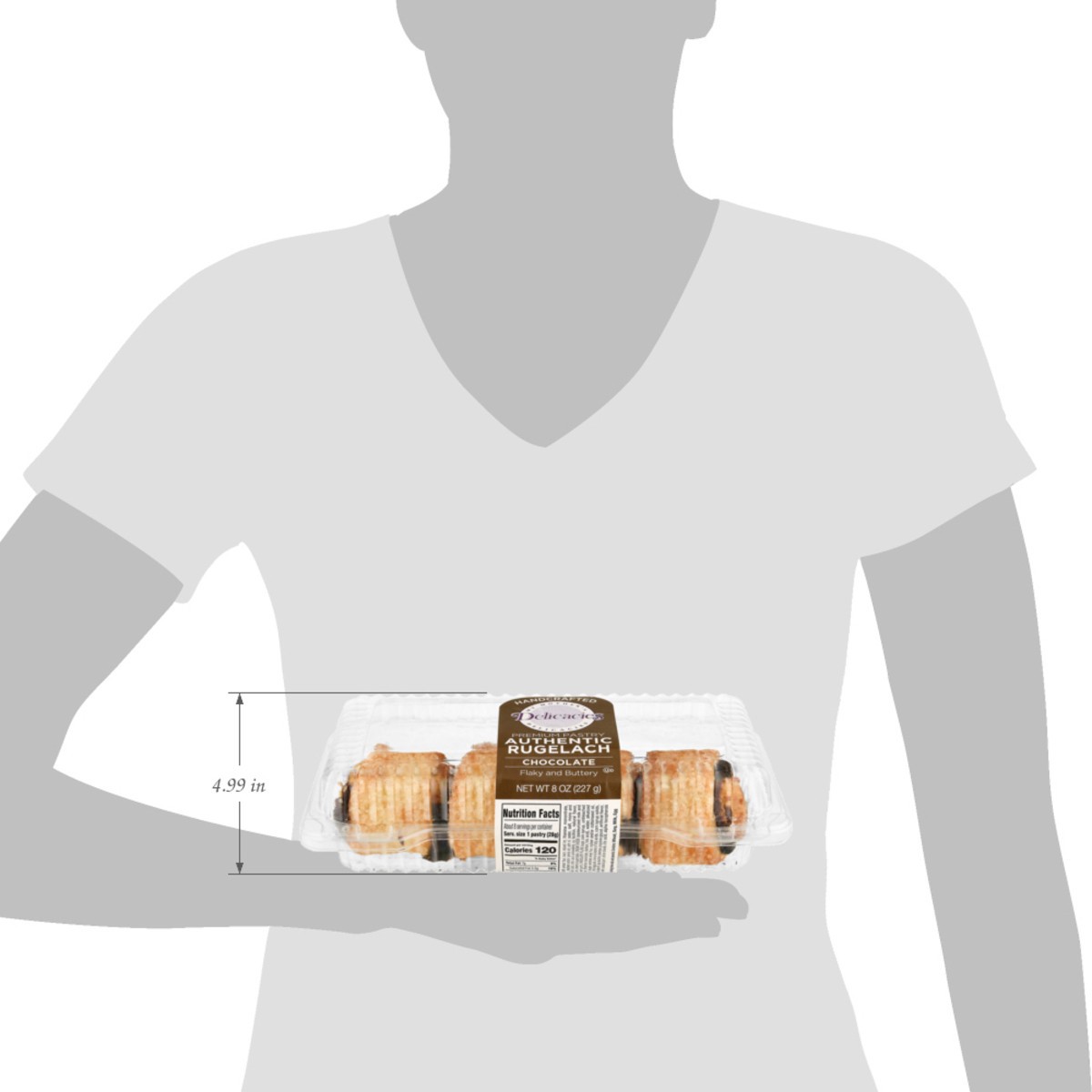 slide 11 of 15, My Mother's Delicacies Authentic Chocolate Rugelach 8 oz, 8 oz