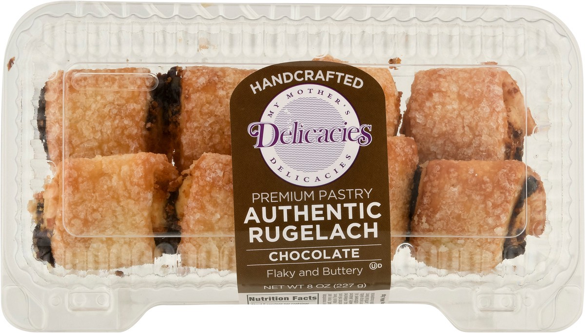 slide 10 of 15, My Mother's Delicacies Authentic Chocolate Rugelach 8 oz, 8 oz