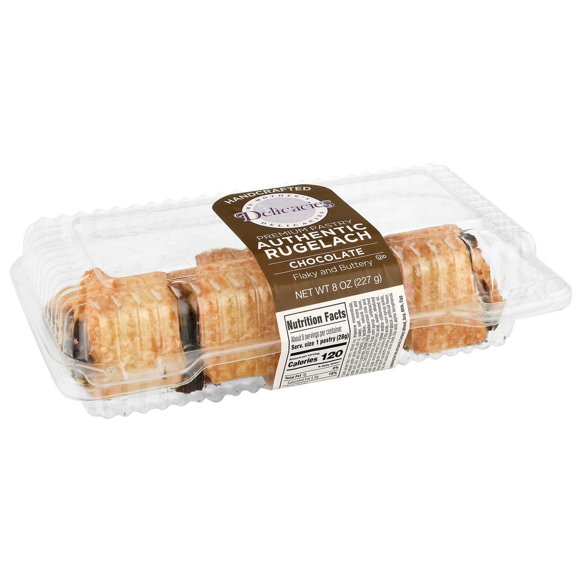slide 9 of 15, My Mother's Delicacies Authentic Chocolate Rugelach 8 oz, 8 oz