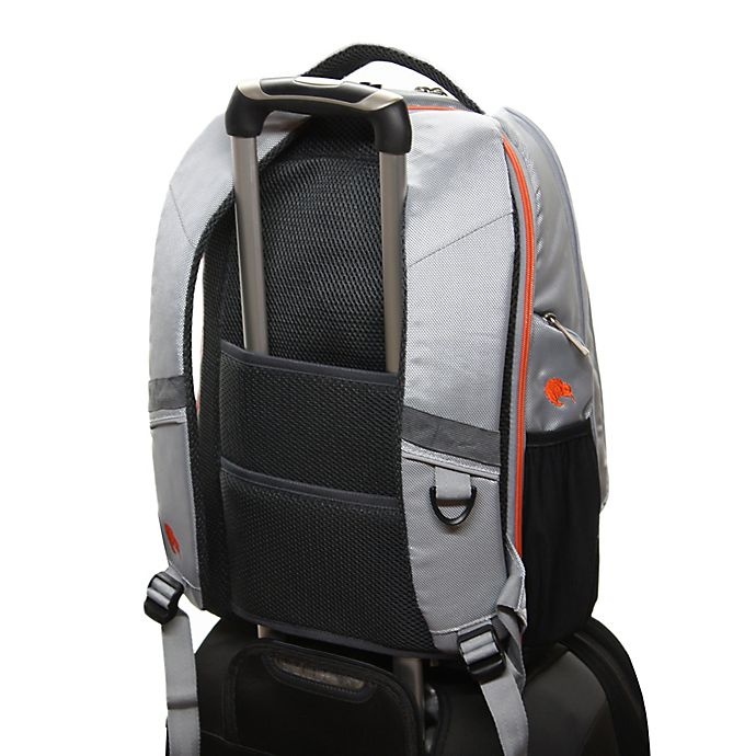 slide 5 of 11, Bluekiwi Hapu Universal Diaper Backpack - Grey/Orange, 1 ct