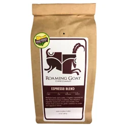 Roaming Goat Coffee Co.. Roaming Goat Coffee Co.mpany Espresso Blend Coffee - 12 oz
