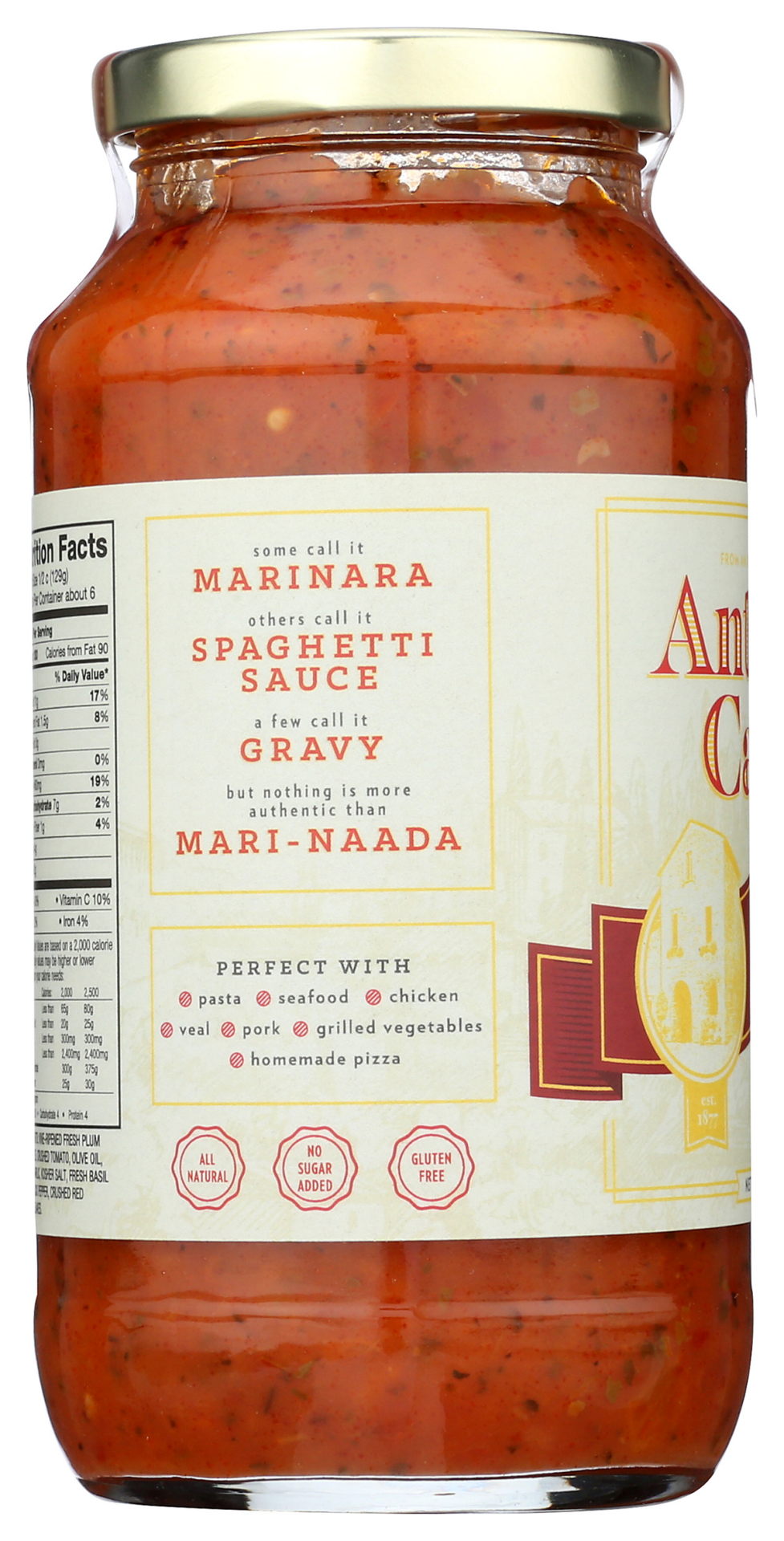 slide 2 of 3, Antonio Carlo Arrabbiata Marinara Sauce 24 oz, 24 oz