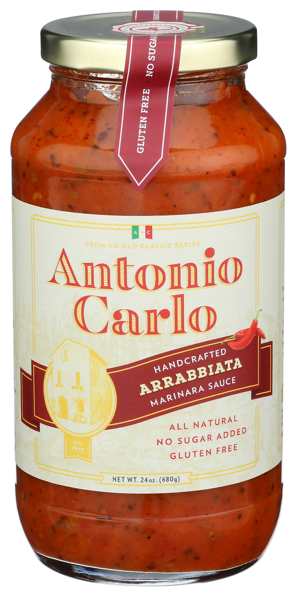 slide 1 of 3, Antonio Carlo Arrabbiata Marinara Sauce 24 oz, 24 oz