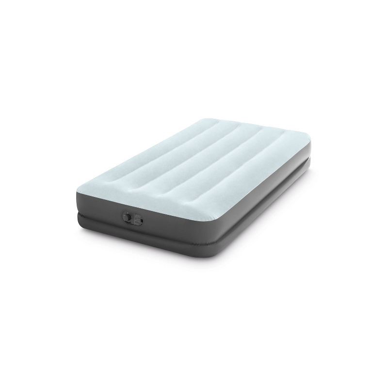 slide 2 of 5, Intex Mid Rise 12" Air Mattress with Internal USB Pump - Twin Size, 1 ct