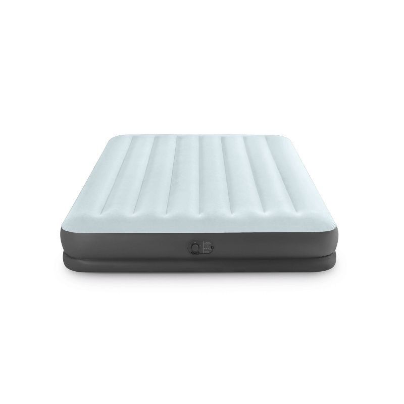 slide 1 of 4, Intex Mid Rise 12" Air Mattress with Internal USB Pump - Queen Size, 1 ct