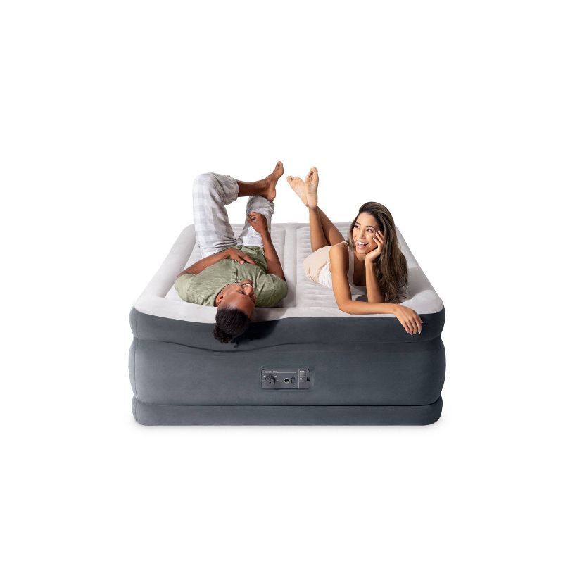 slide 5 of 6, Intex Zone Control 22" Air Mattress with Electric Pump - Queen, 1 ct