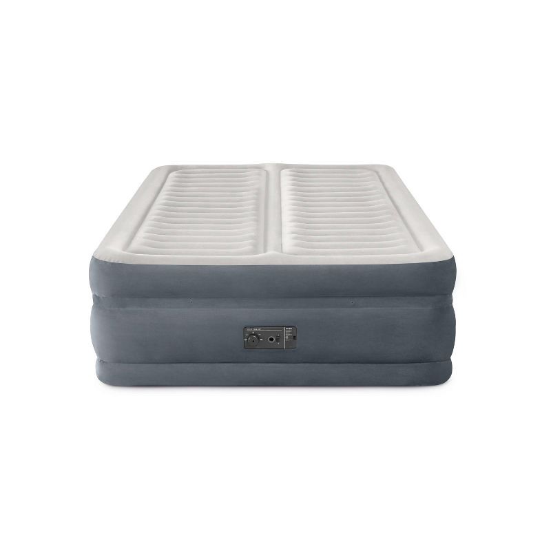 slide 1 of 6, Intex Zone Control 22" Air Mattress with Electric Pump - Queen, 1 ct